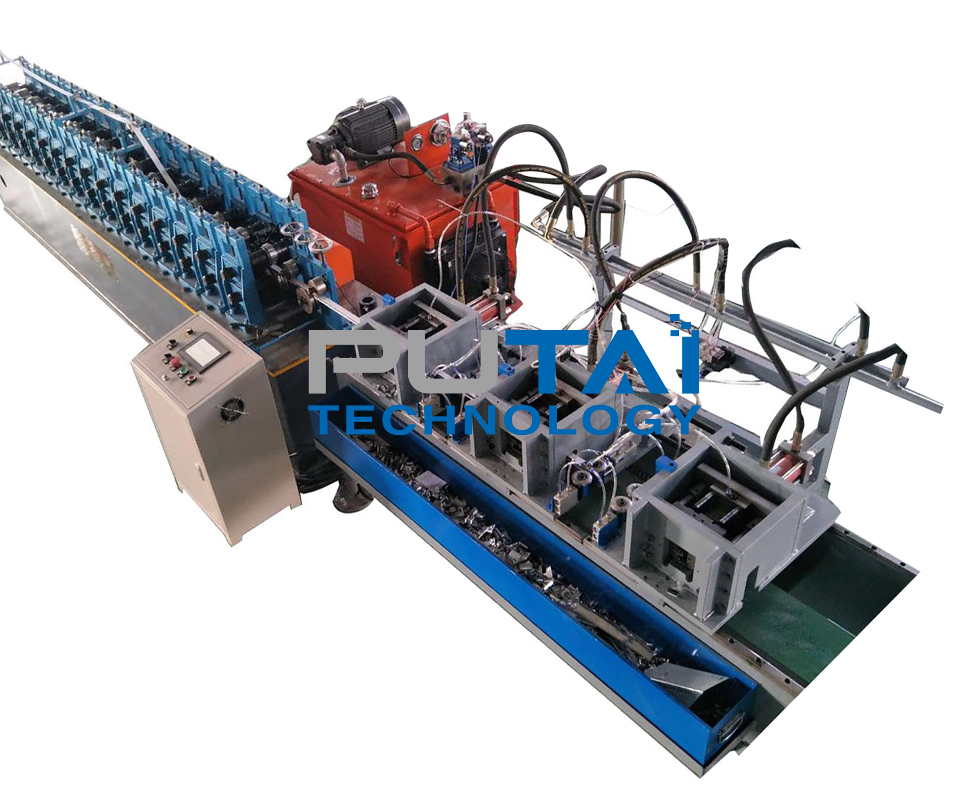 automatic suspended false ceiling tee t grid production line